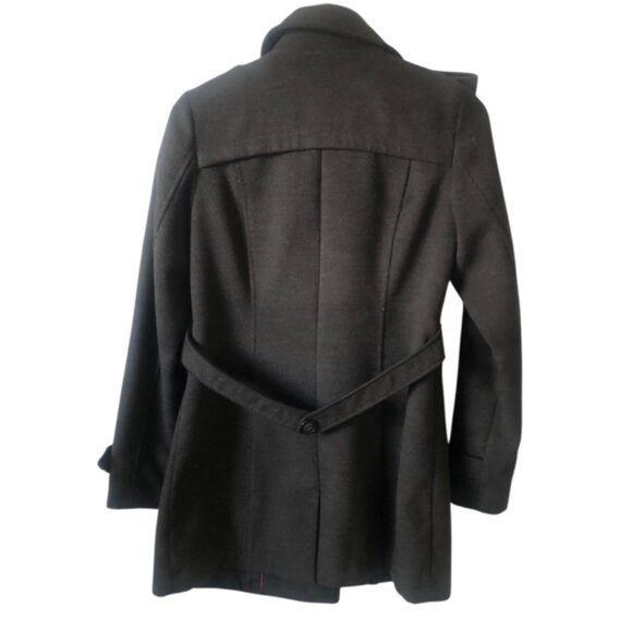 Maralyn & Me Double-Breasted Peacoat Charcoal Gray Size M – Classic Wint… - Picture 7 of 11